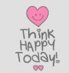 Zeeppompje "think happy today"